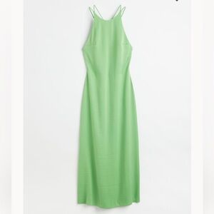 H&M Green Slip Dress size small